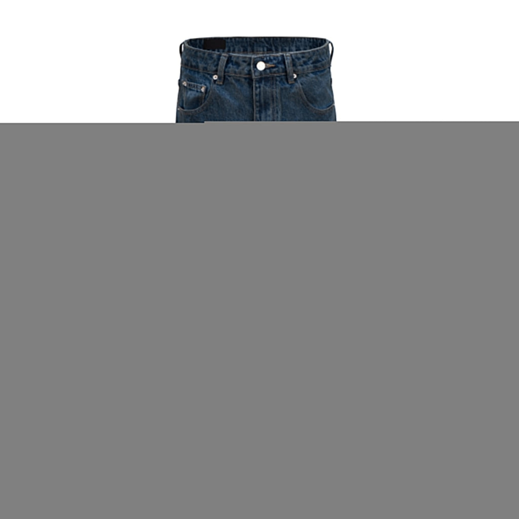 AZUL DISTRESSED CAMO PATCHWORK DENIM