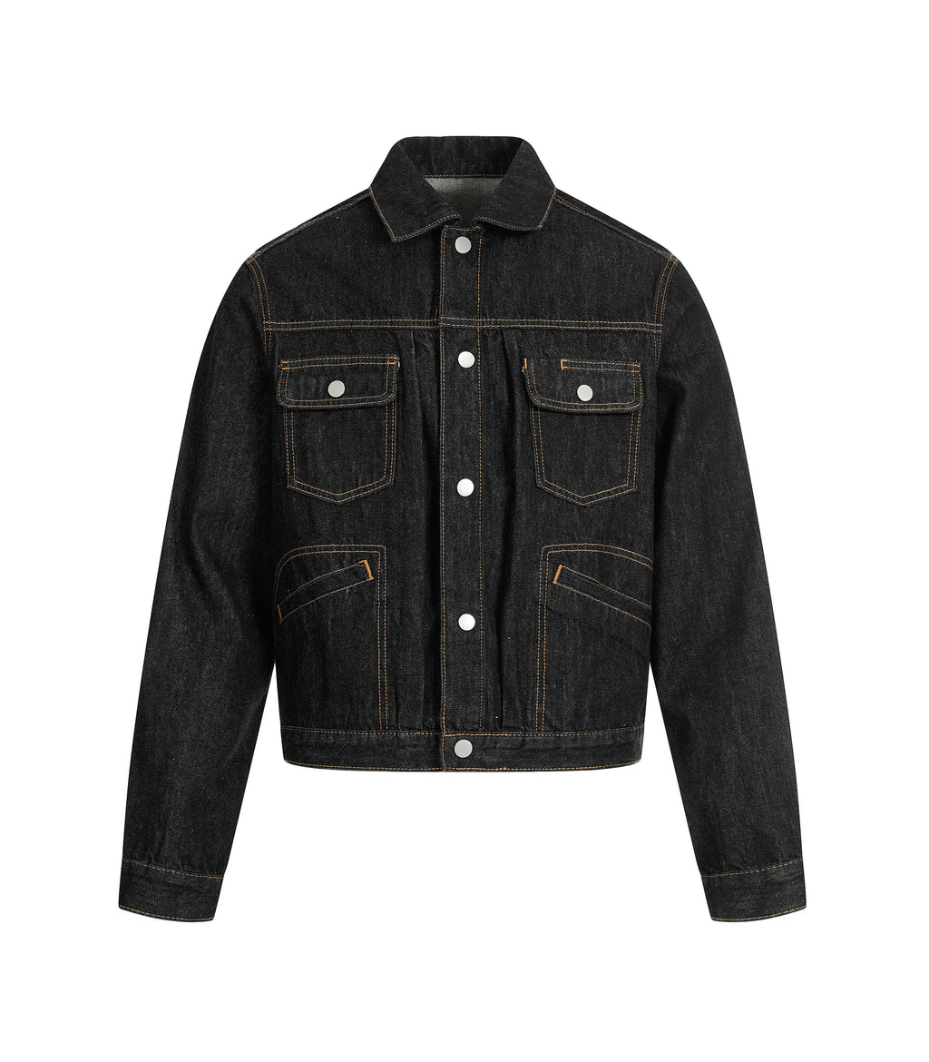 RAW DENIM JACKET
