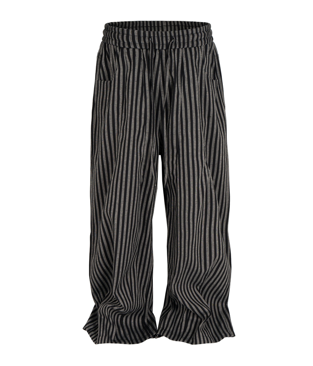 NOIR STRIPED LOUNGE PANTS (UNISEX)