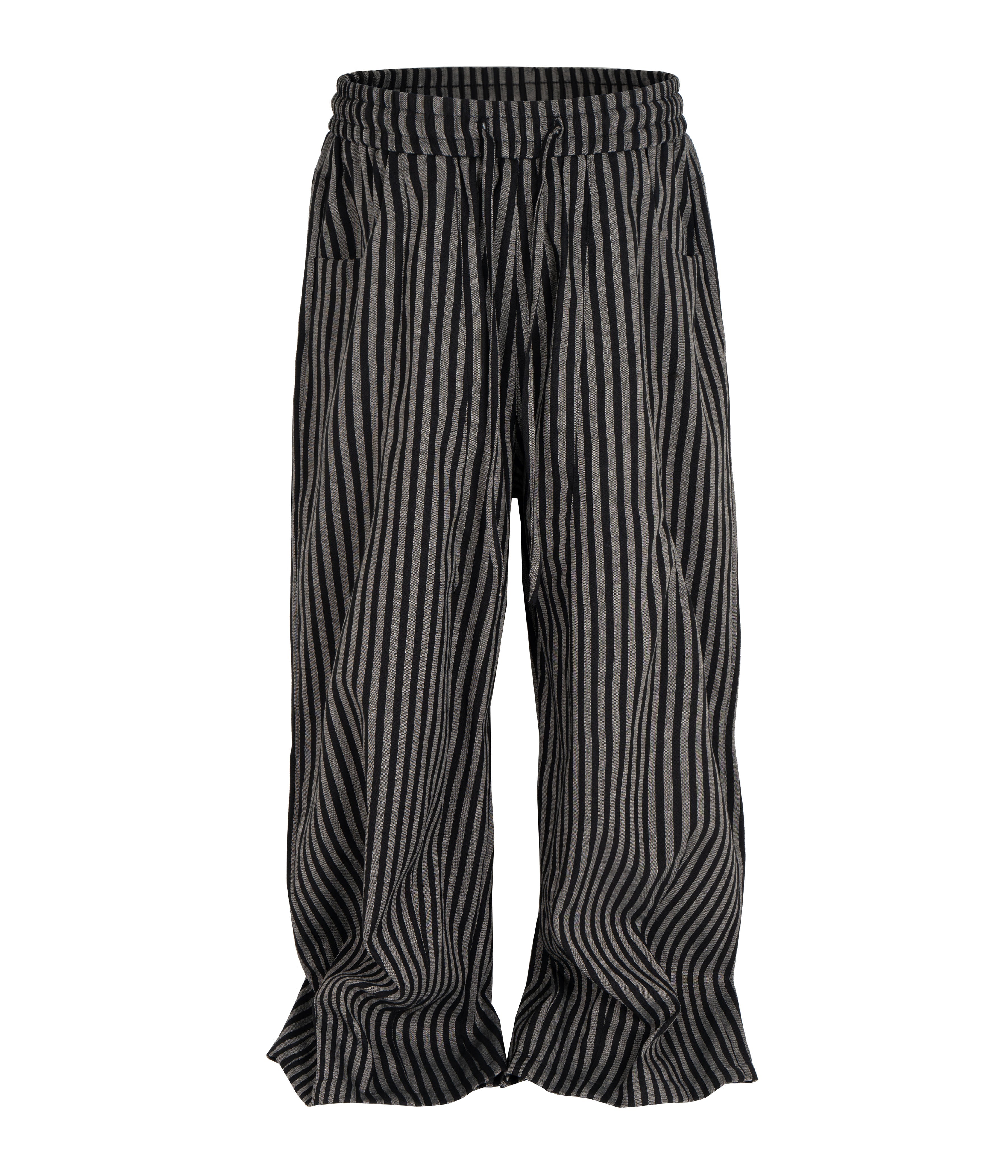 NOIR STRIPED LOUNGE PANTS (UNISEX)